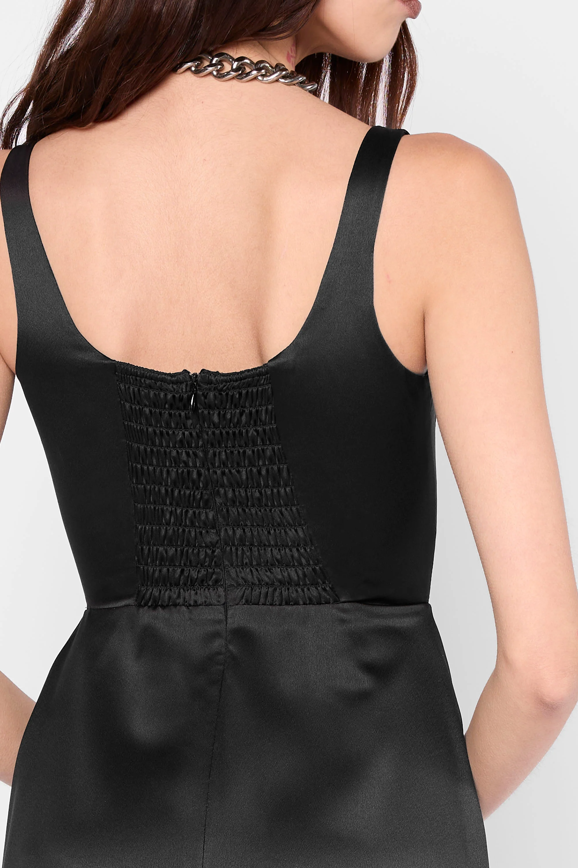 Alyx Satin Corset Midi Dress - Image 5