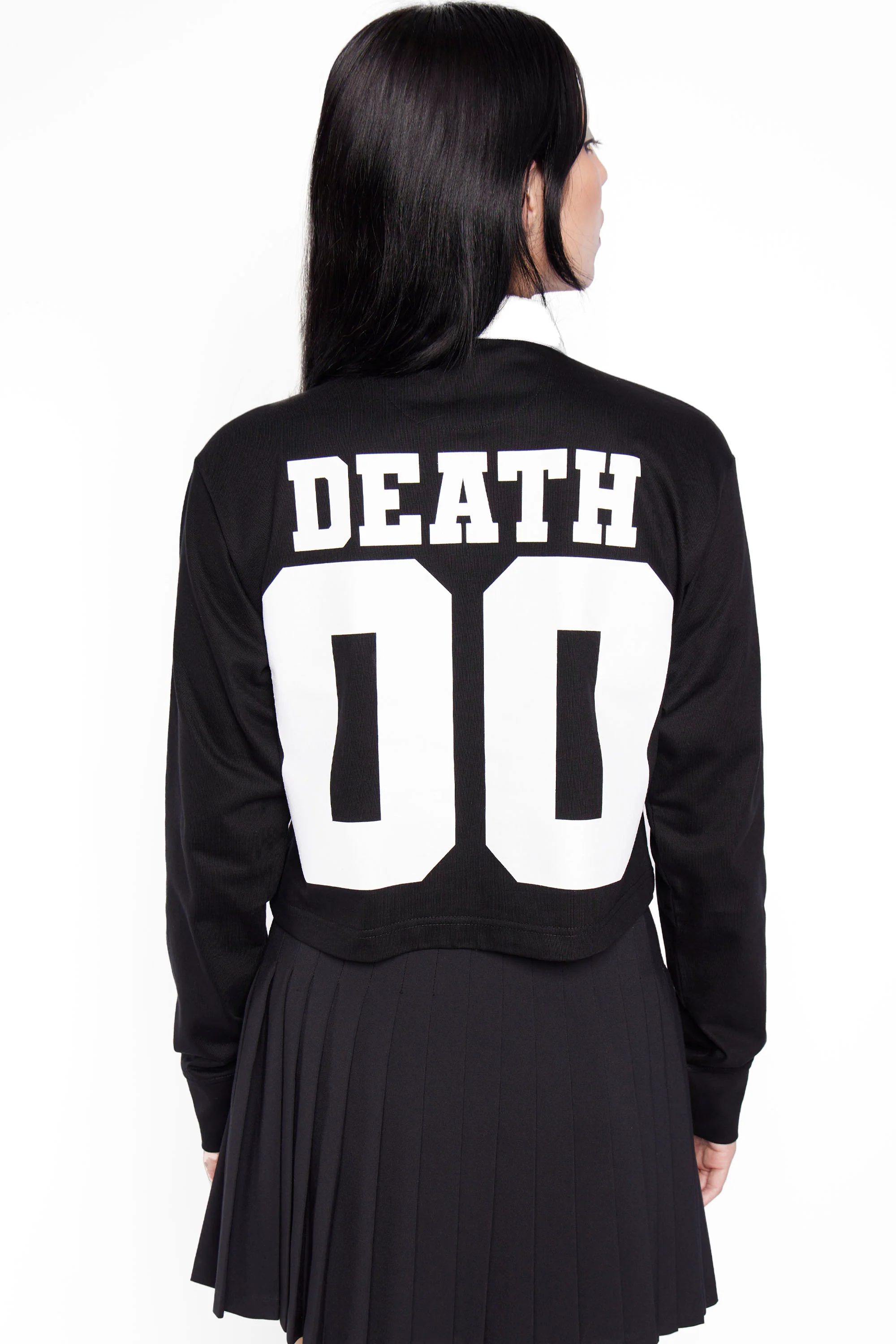 Away Team Cropped Rugby Shirt - Image 2