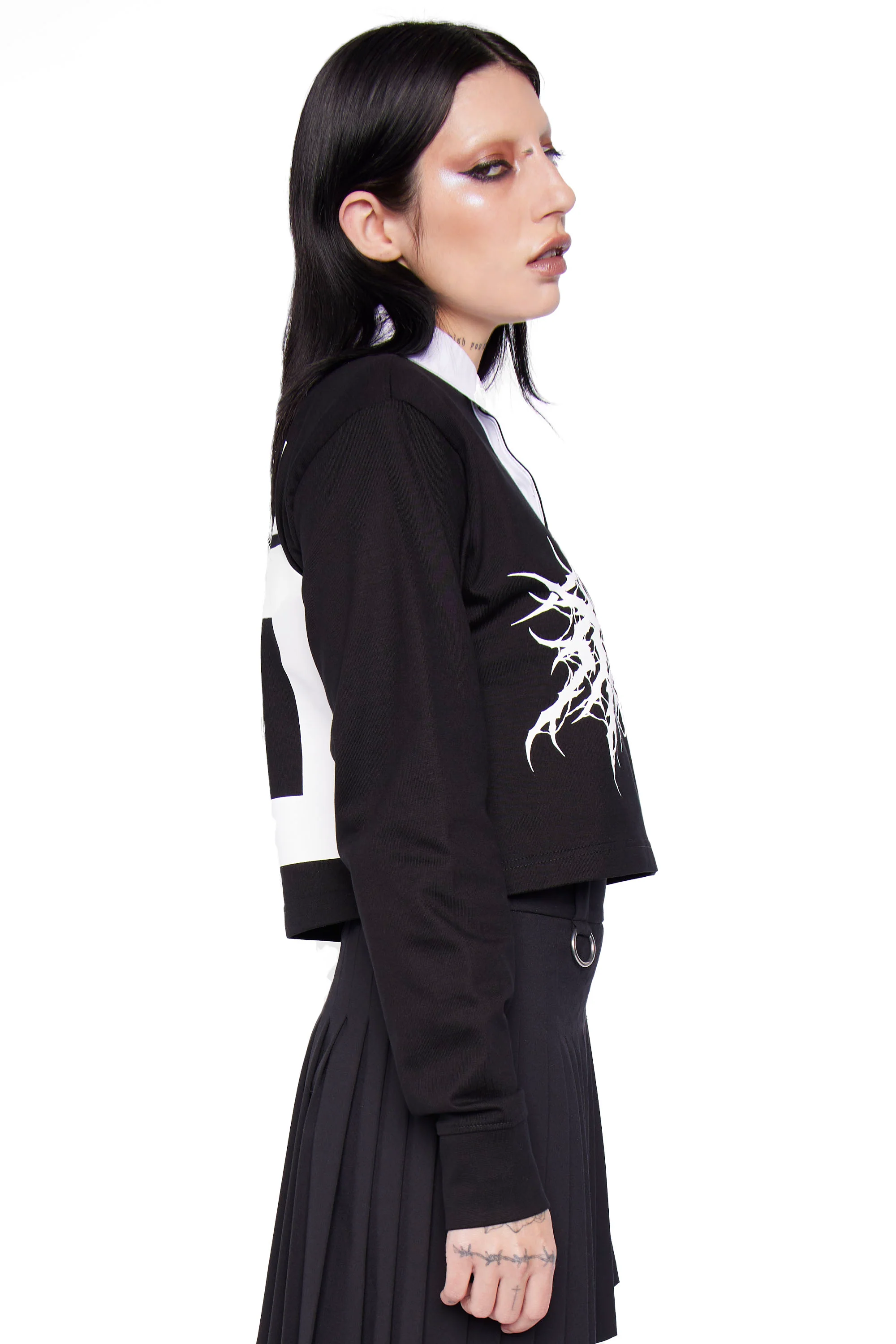Away Team Cropped Rugby Shirt - Image 3