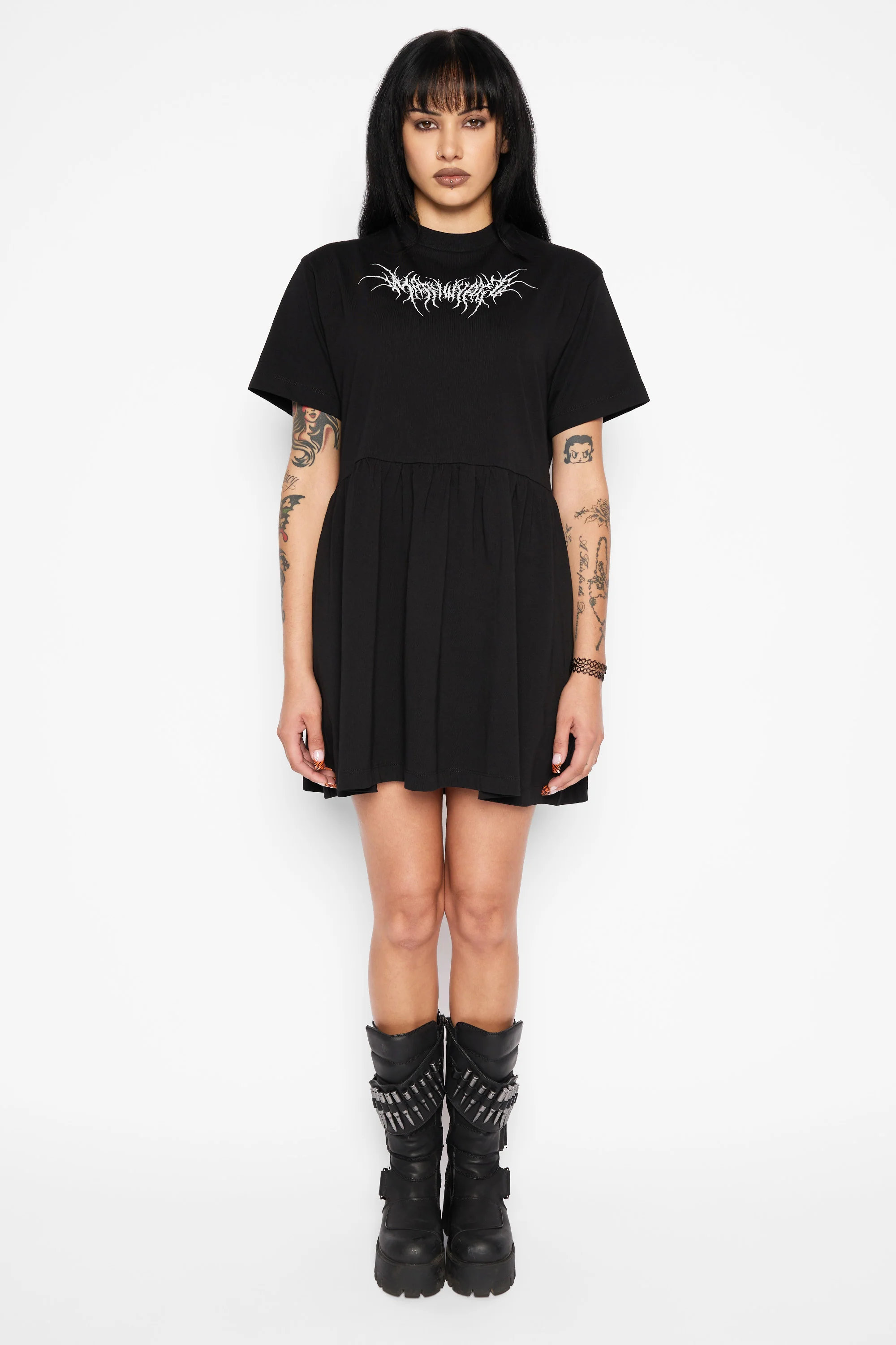 Azra Smock Dress - Image 4