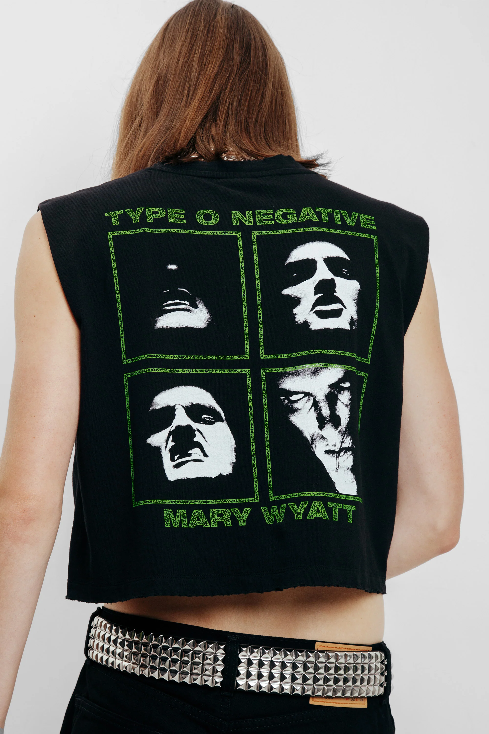 Black No.1 Cropped Tank - Image 4