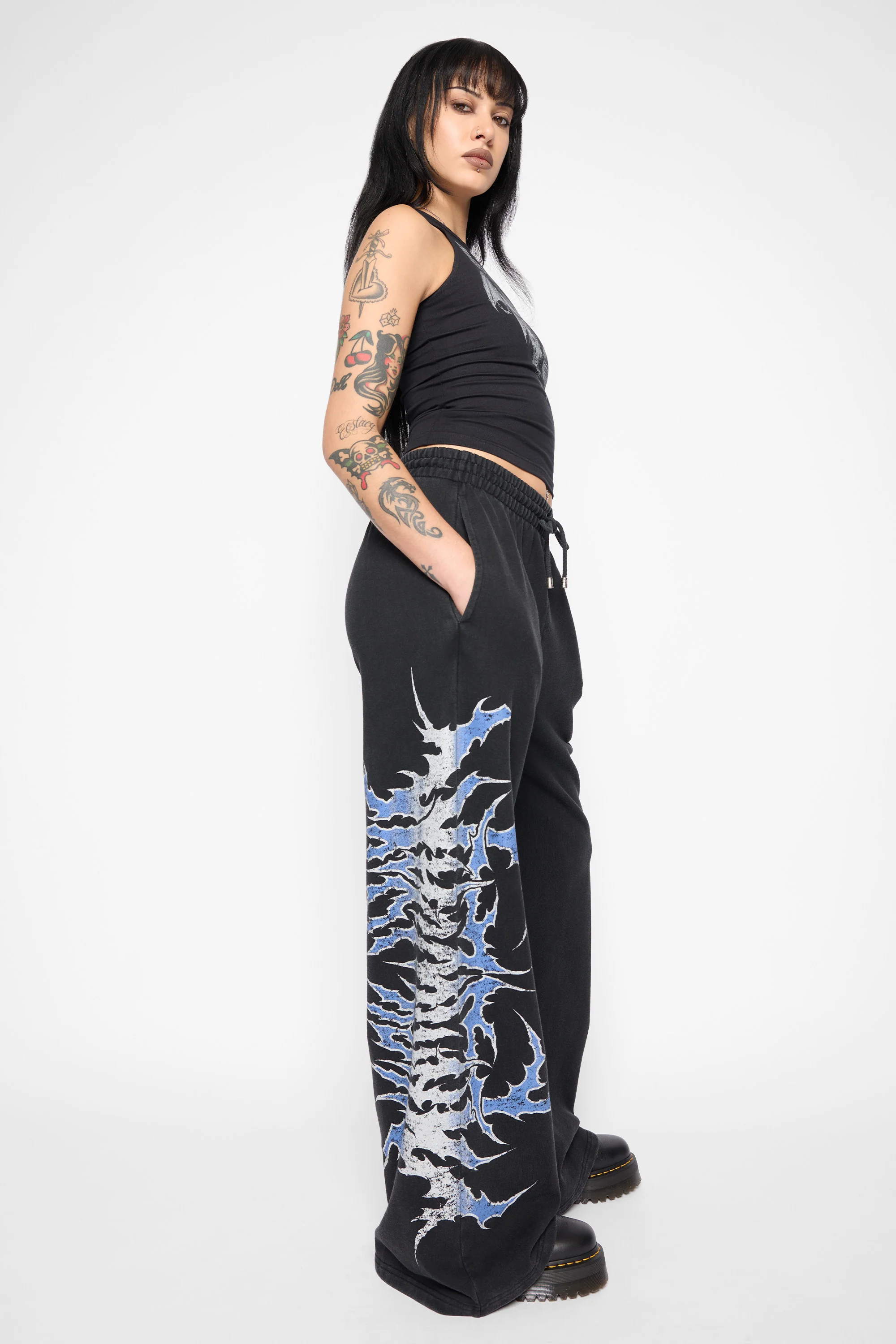 Descent Wide Leg Sweatpants - Image 5