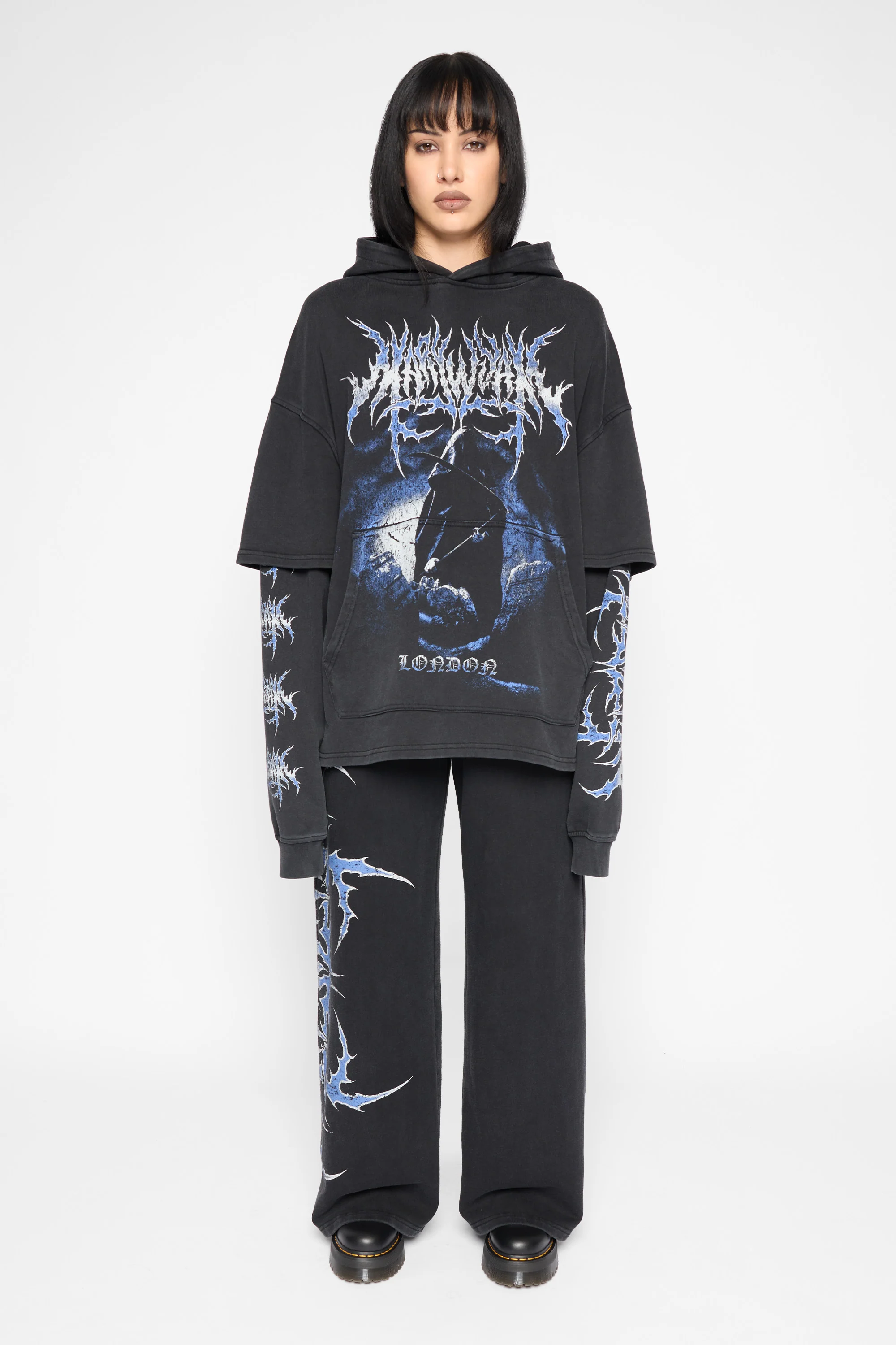 Descent Wide Leg Sweatpants - Image 7