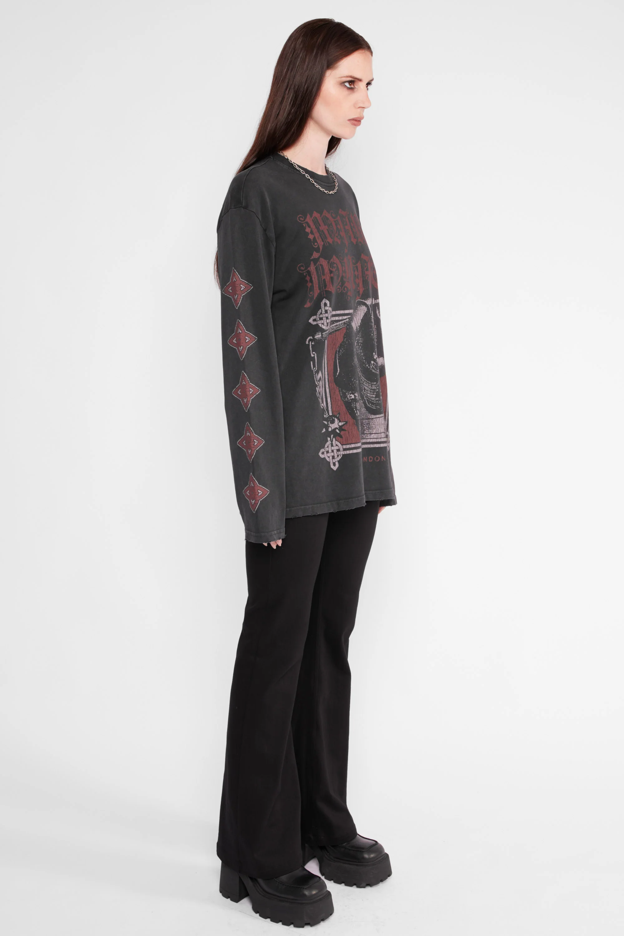 Emperor Oversized Long Sleeve Tee - Image 5