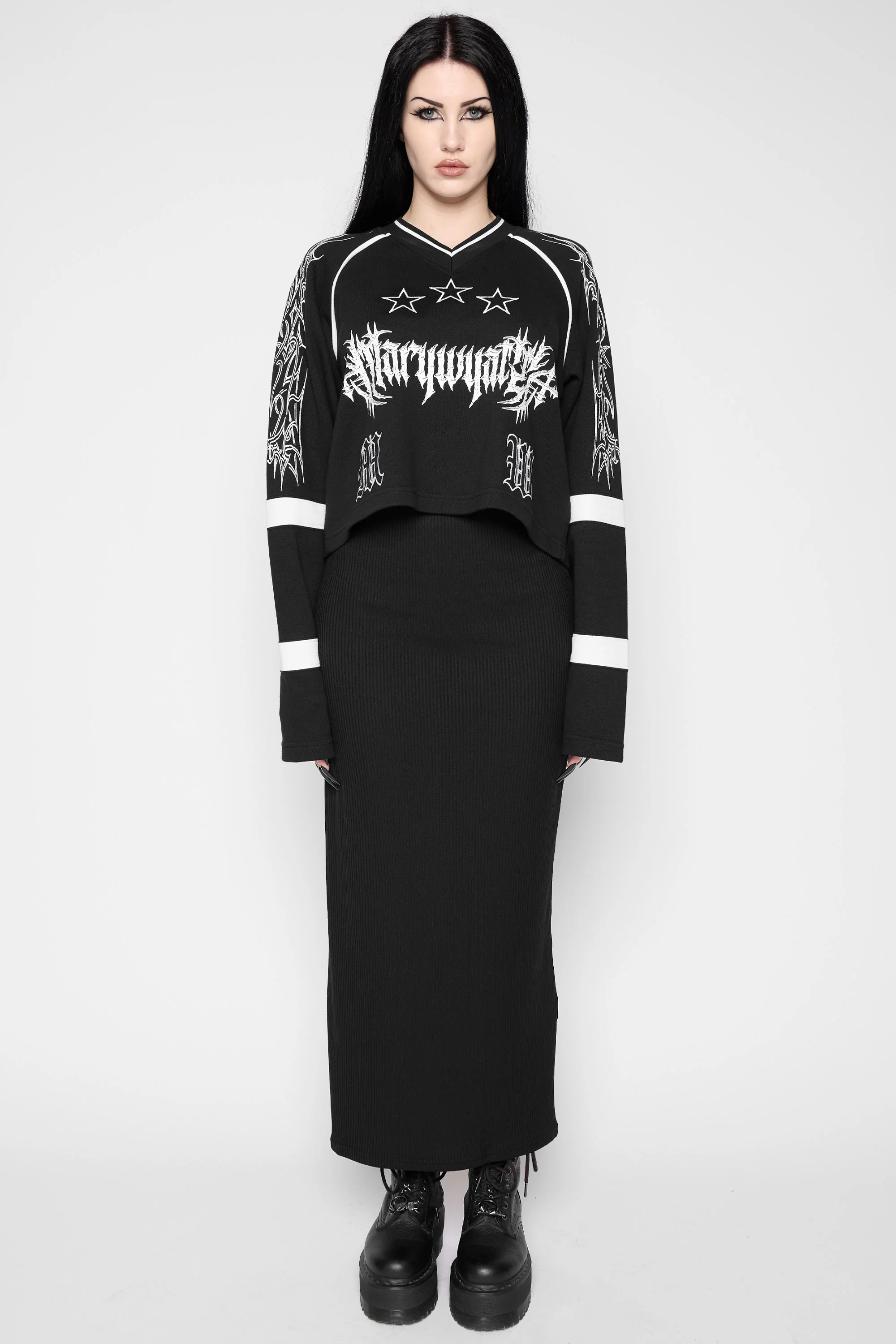 Exile Cropped Hockey Jersey - Image 3