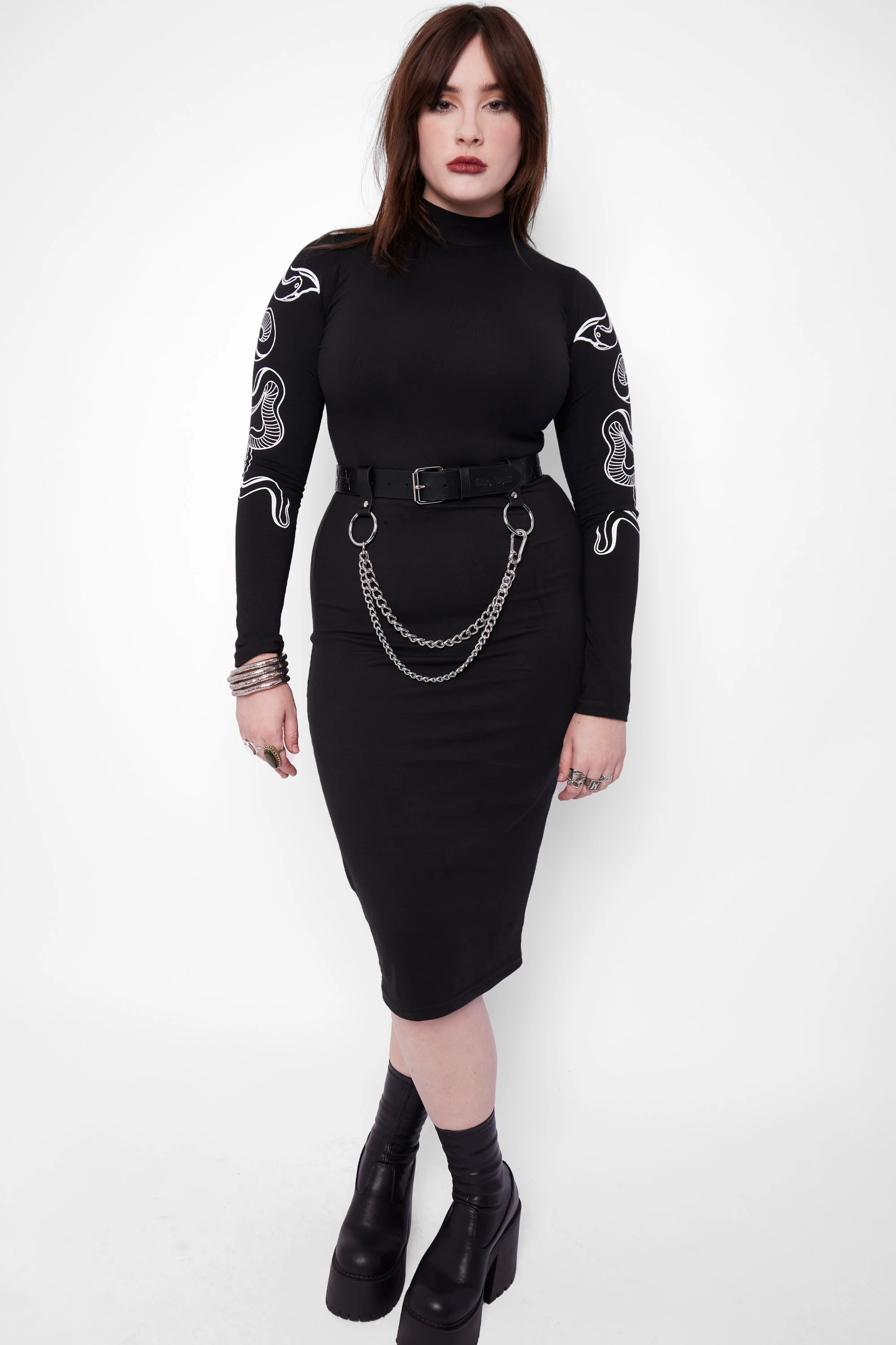 Hellion Appleskin™ Vegan Leather Chain Belt - Image 5