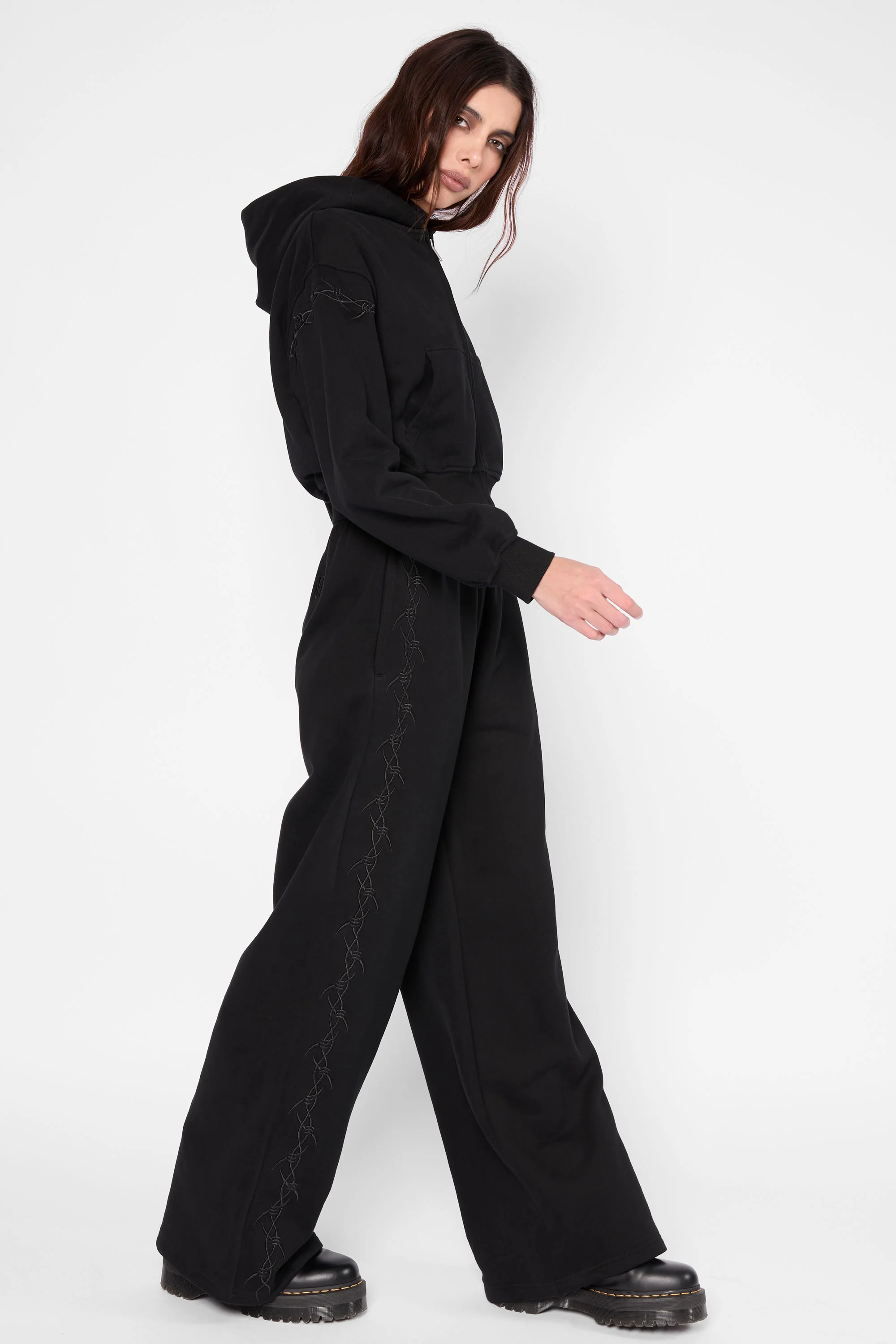Immure Wide Leg Sweatpants - Image 4