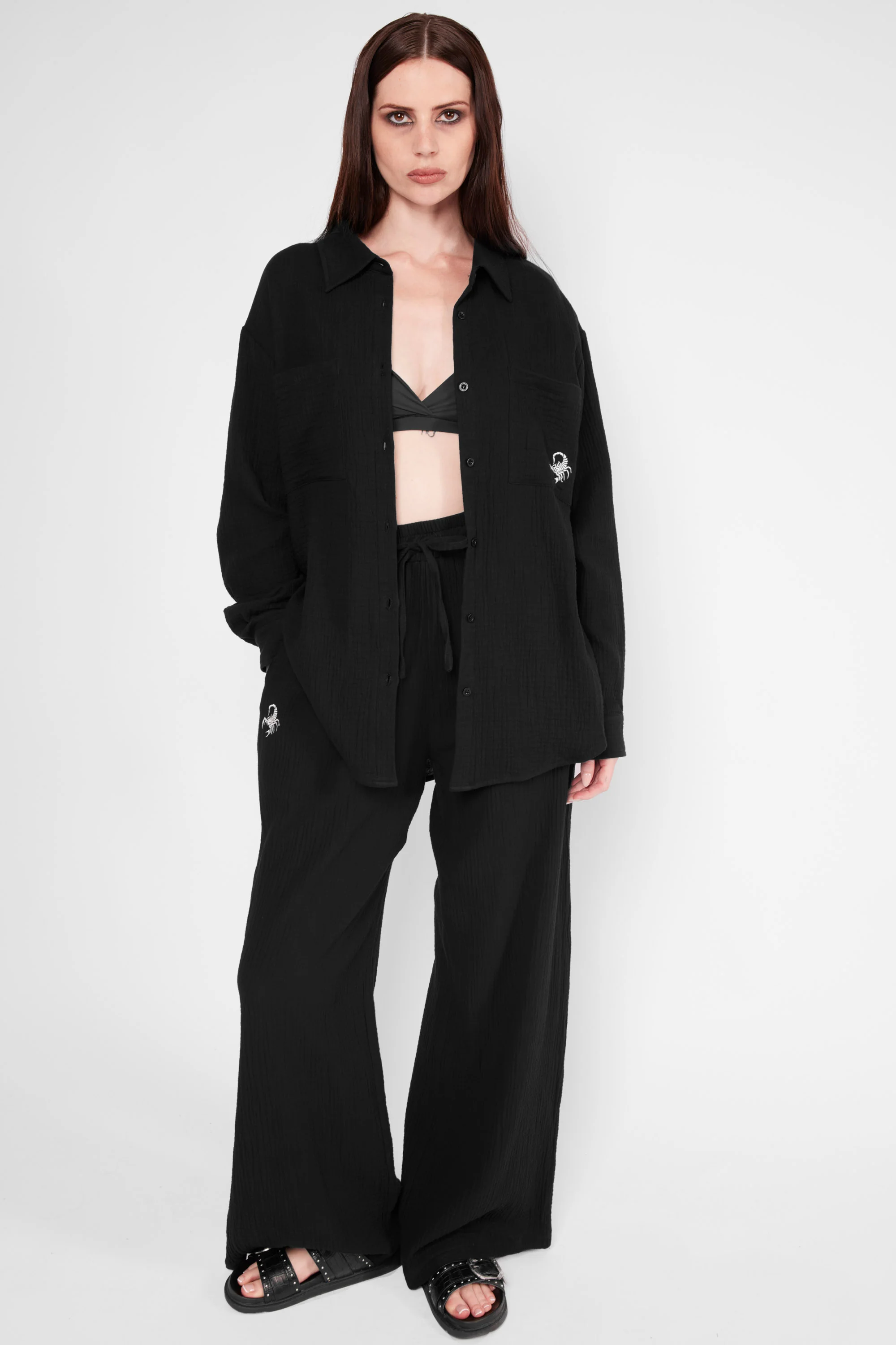 Kali Oversized Cotton Shirt - Image 5