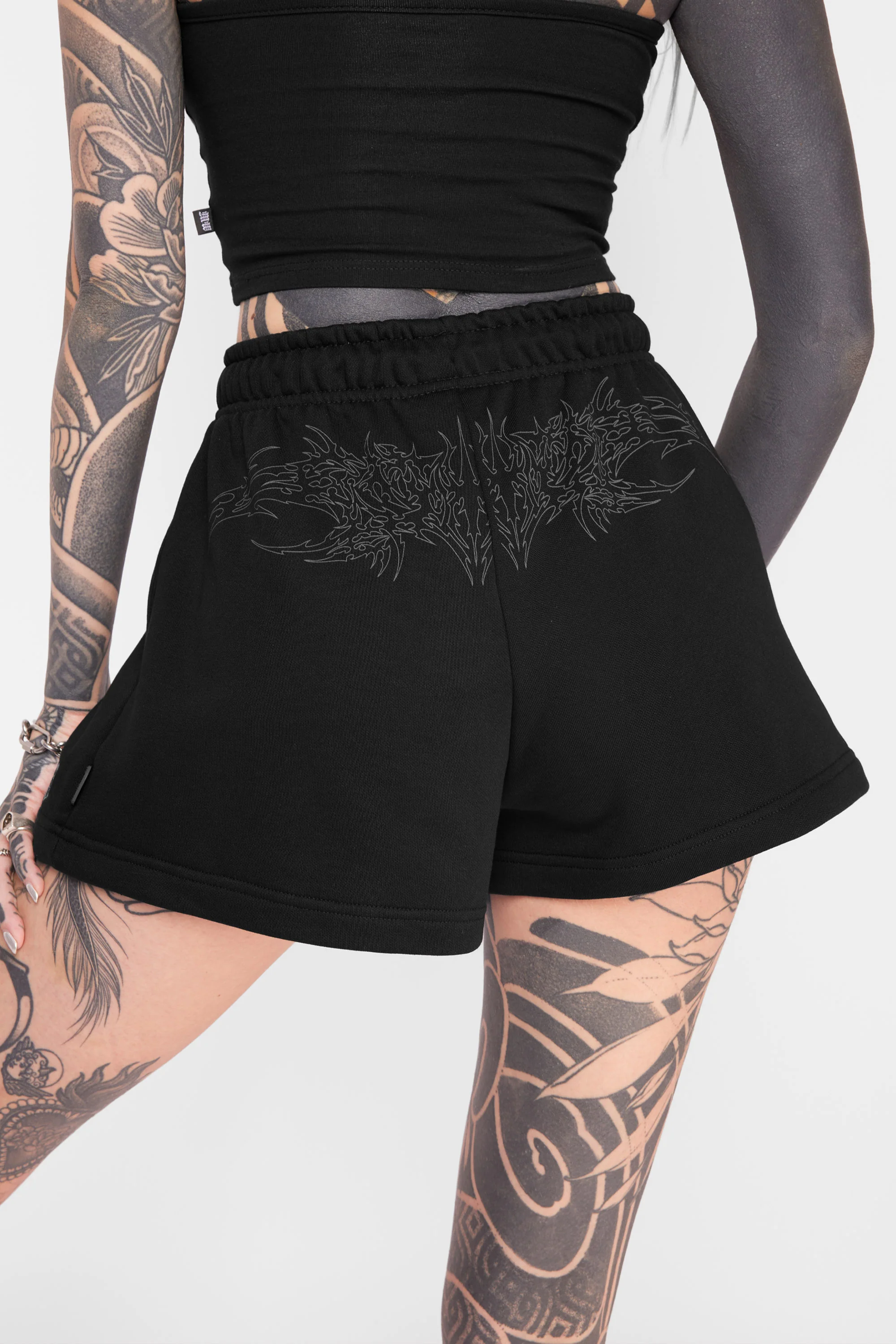 Malice Mini Sweat Shorts - Image 2