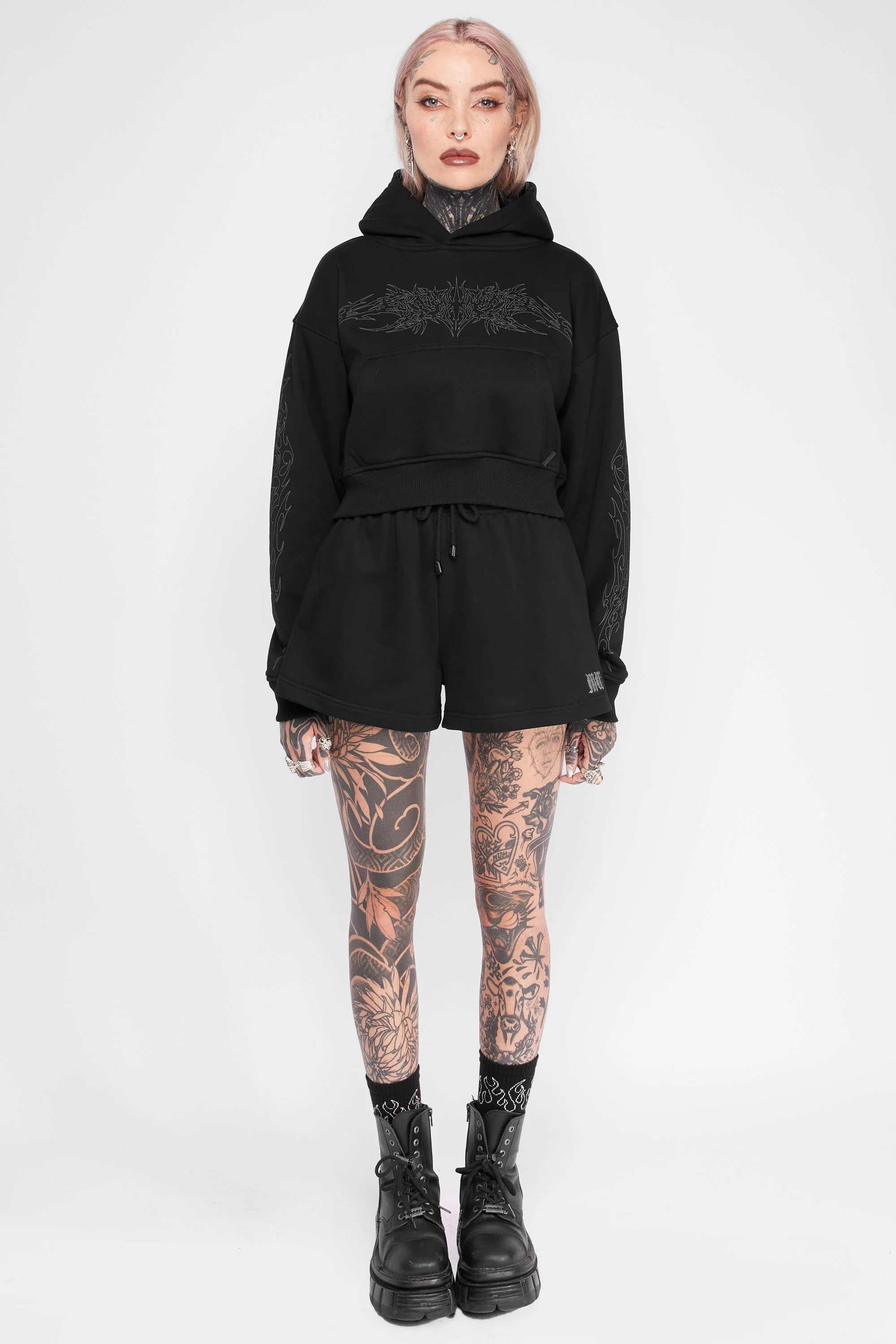 Malice Mini Sweat Shorts - Image 3