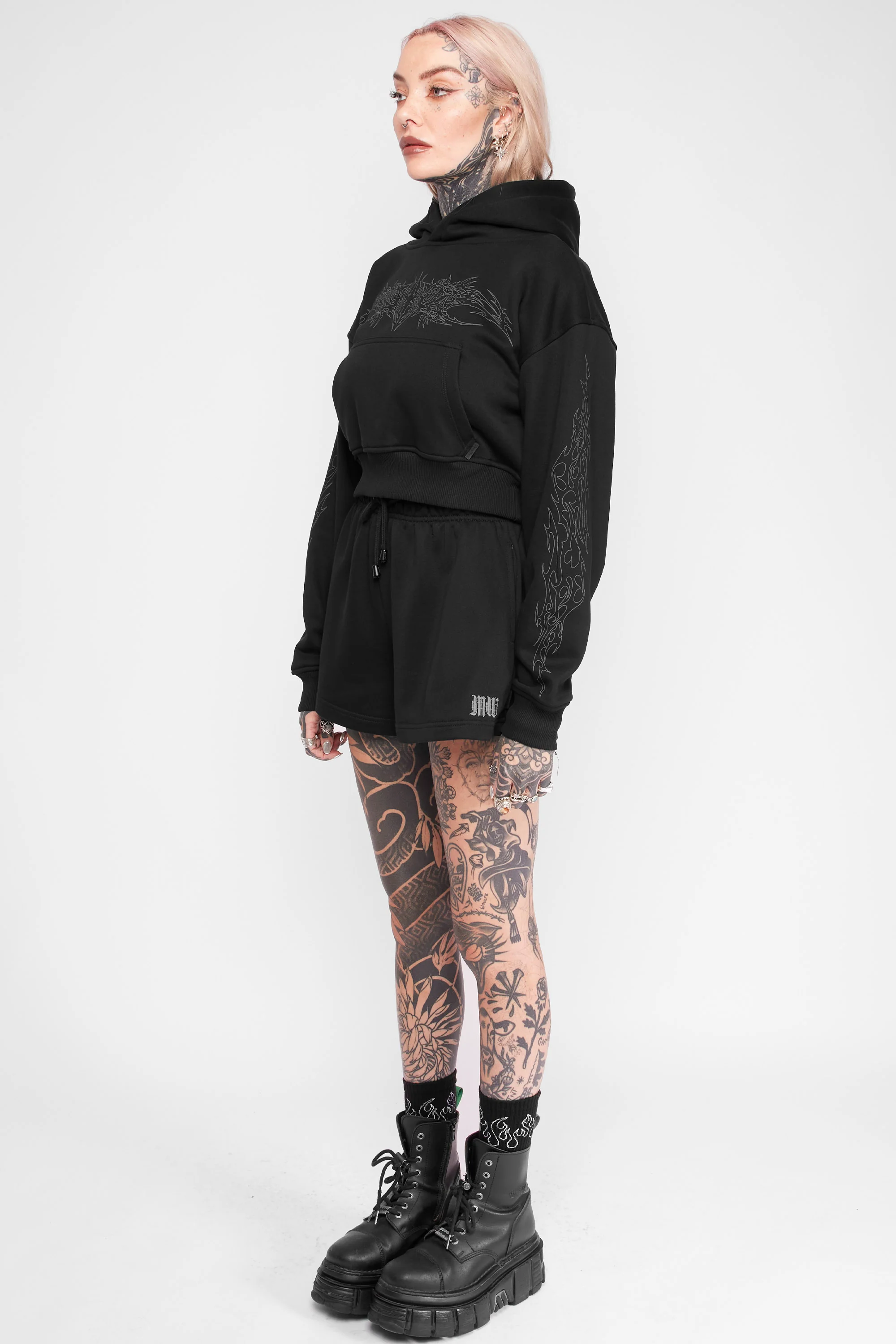 Malice Mini Sweat Shorts - Image 5