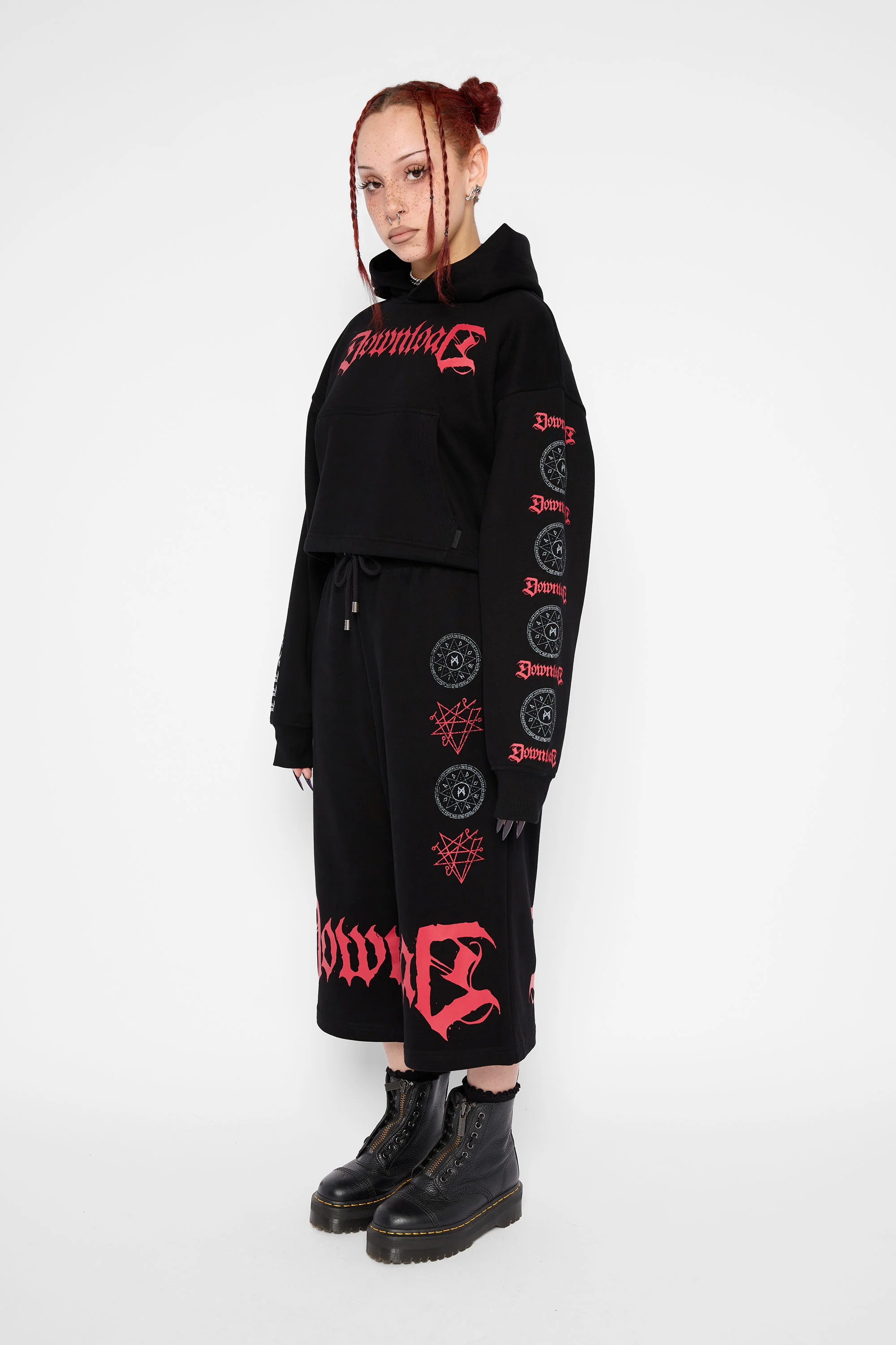 MW DLXXIII Talisman Longline Sweat Shorts - Image 4