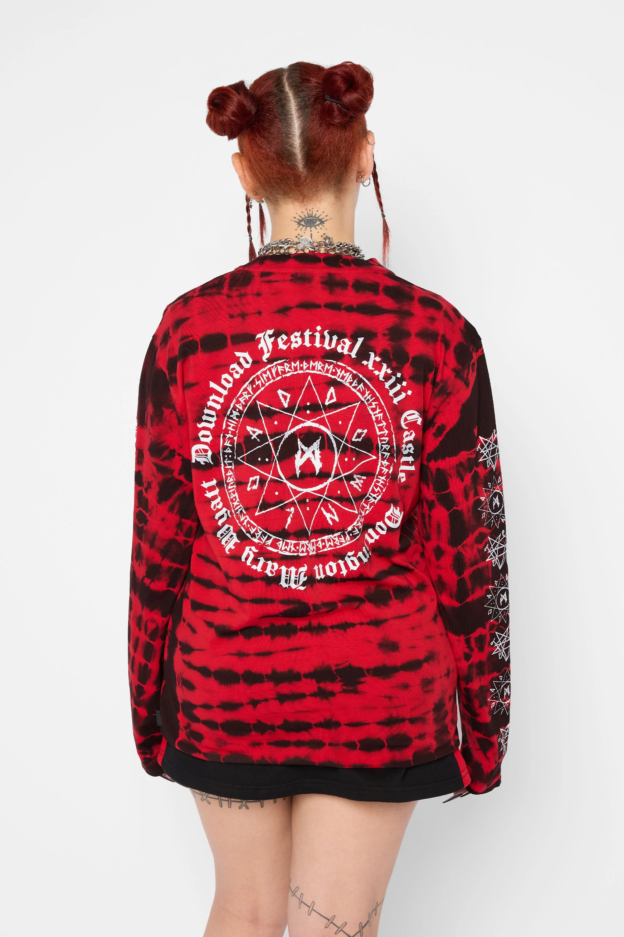 MW DLXXIII Talisman Tie-Dye Long Sleeve Tee - Image 3