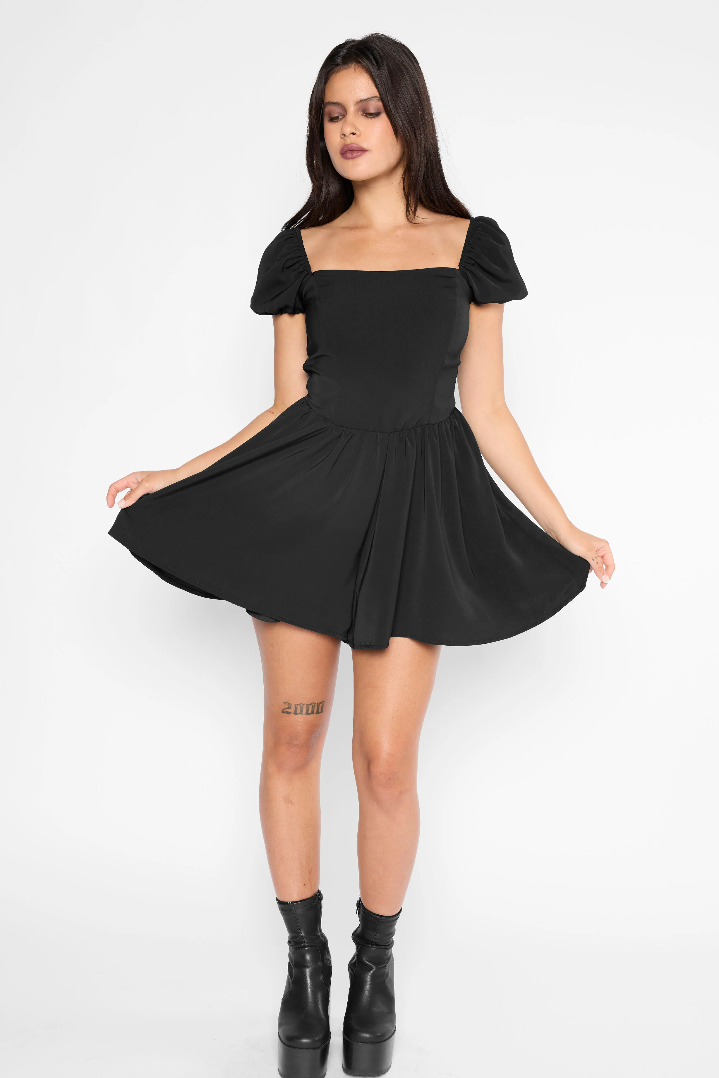 Nevermore Lace-Up Playsuit - Image 5