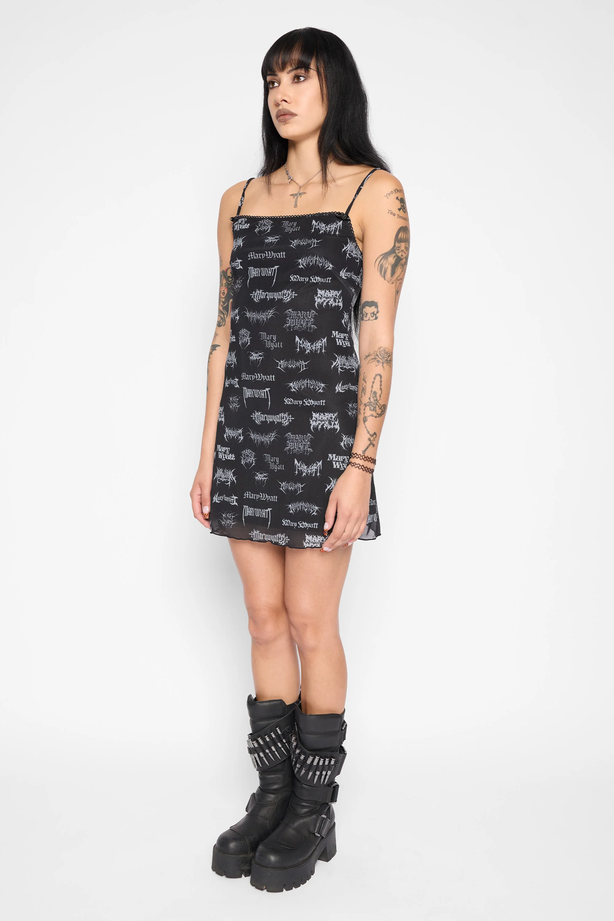 Reign Mesh Mini Dress - Image 5