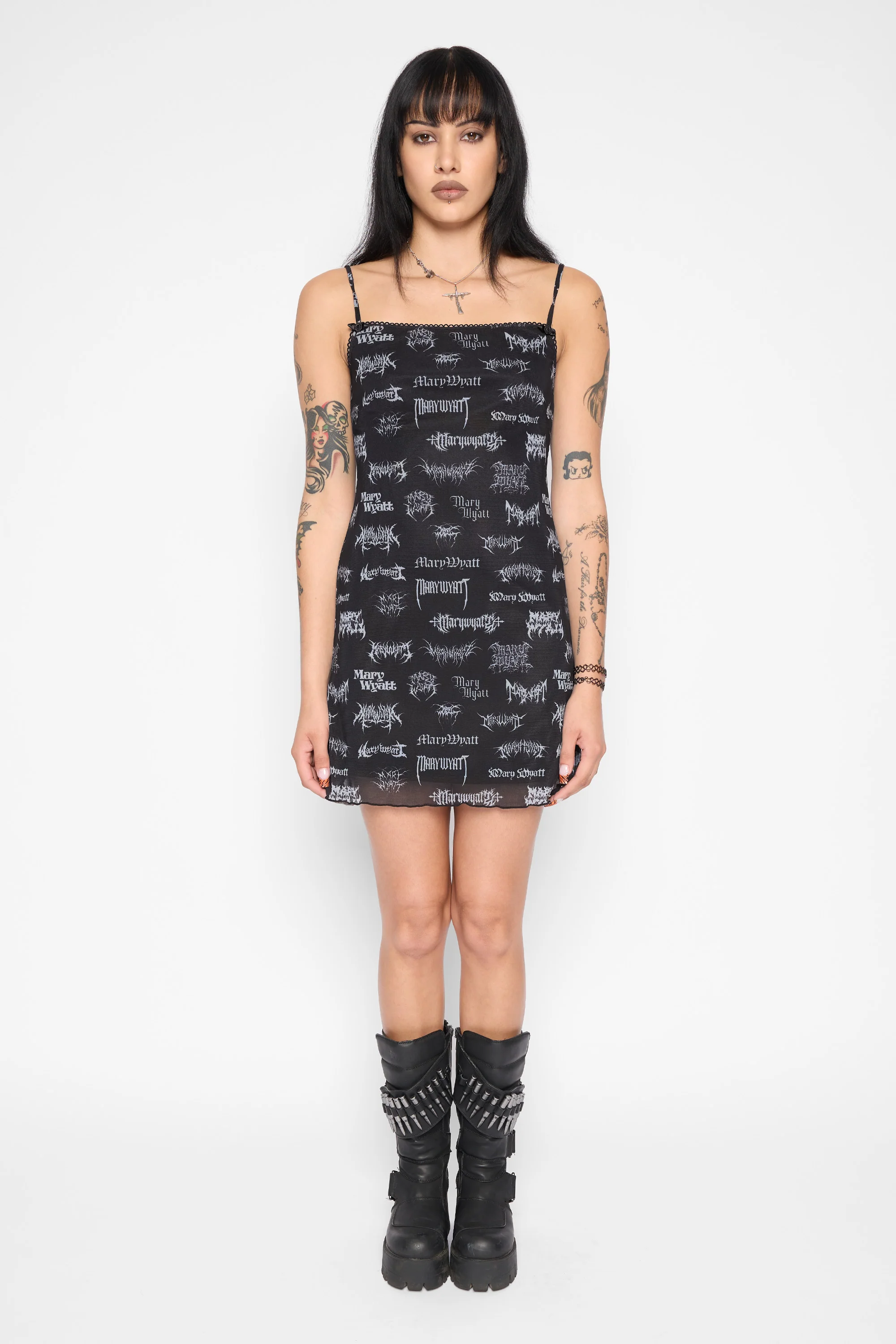 Reign Mesh Mini Dress - Image 6
