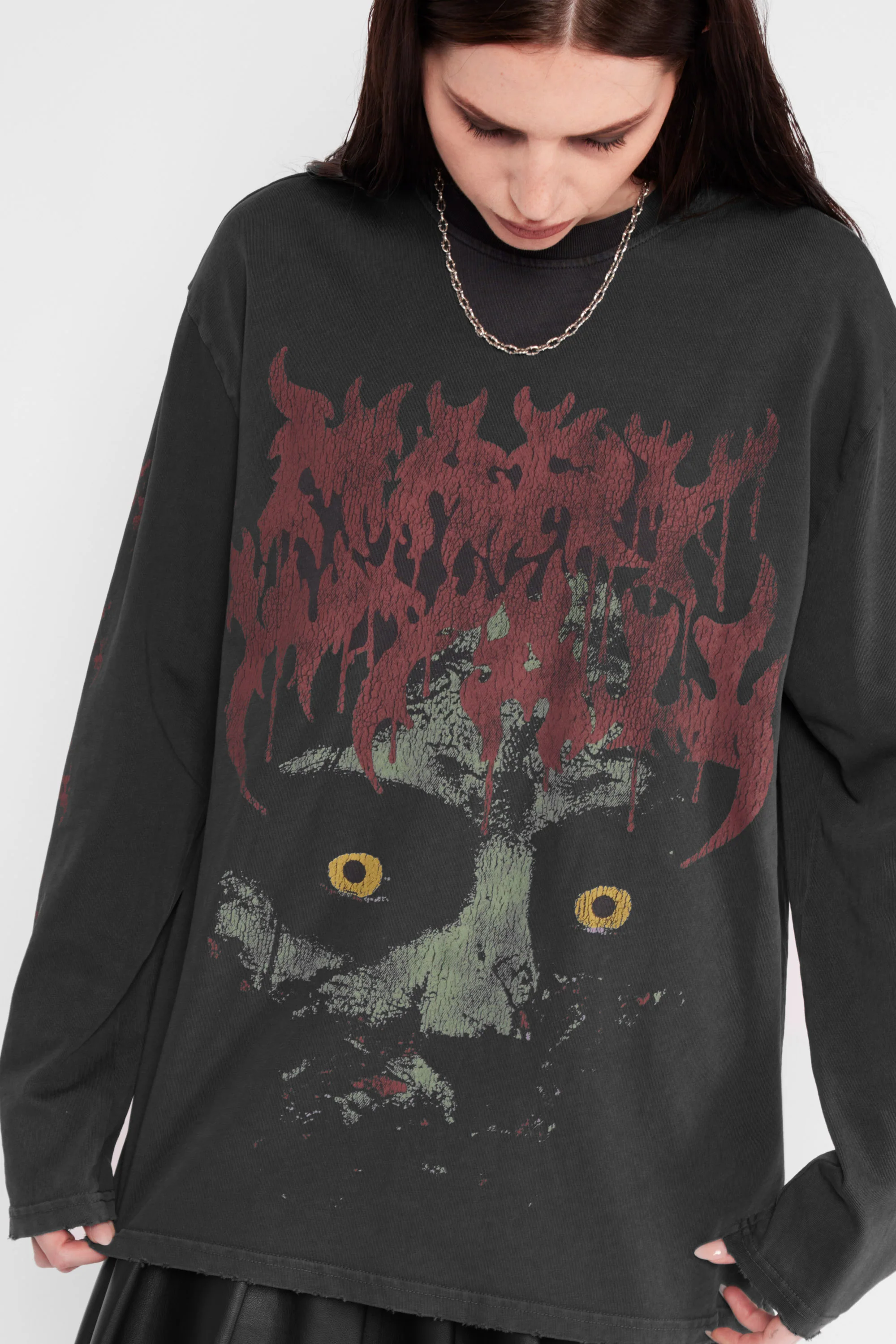 Revenant Oversized Long Sleeve Tee - Image 3