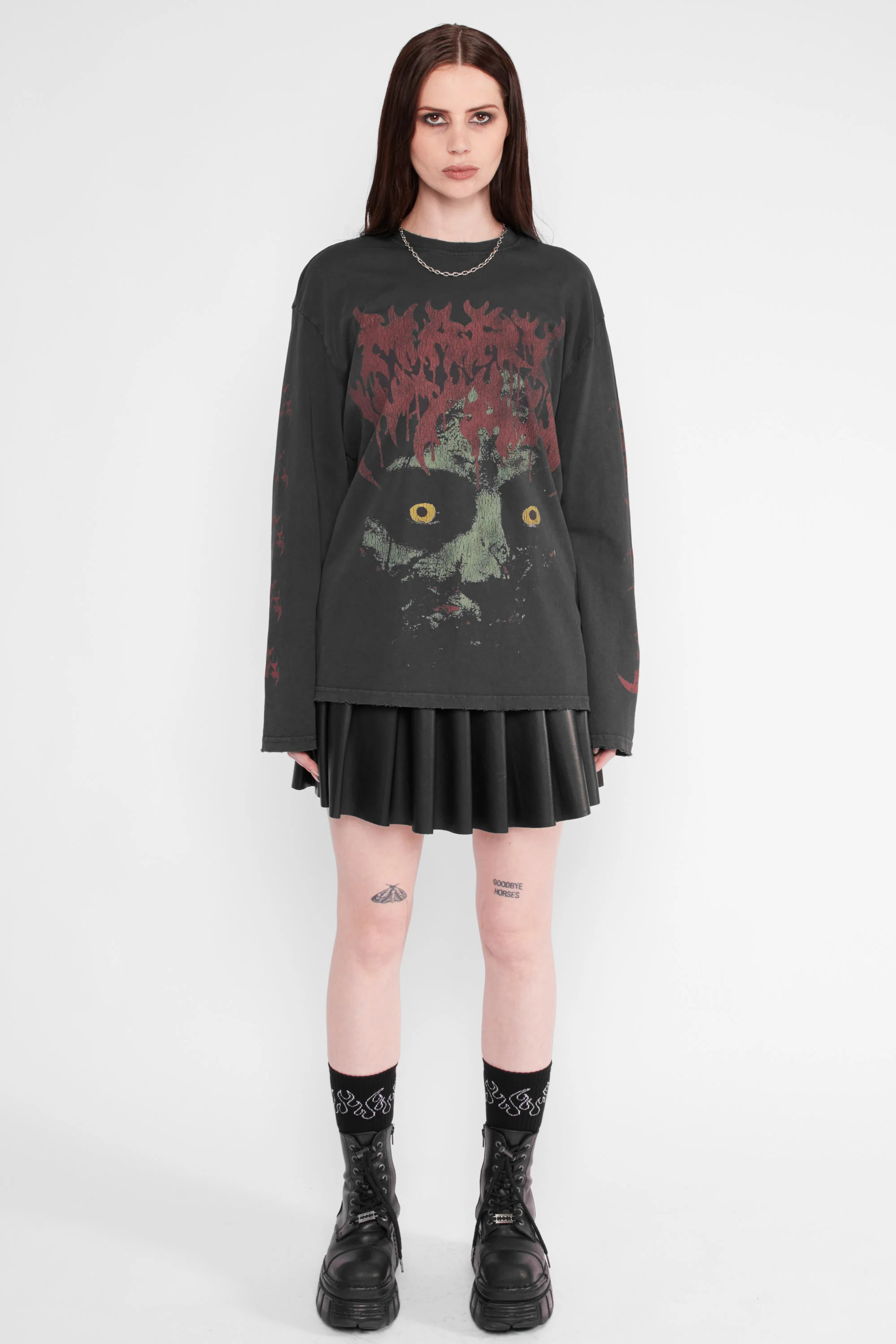 Revenant Oversized Long Sleeve Tee - Image 4