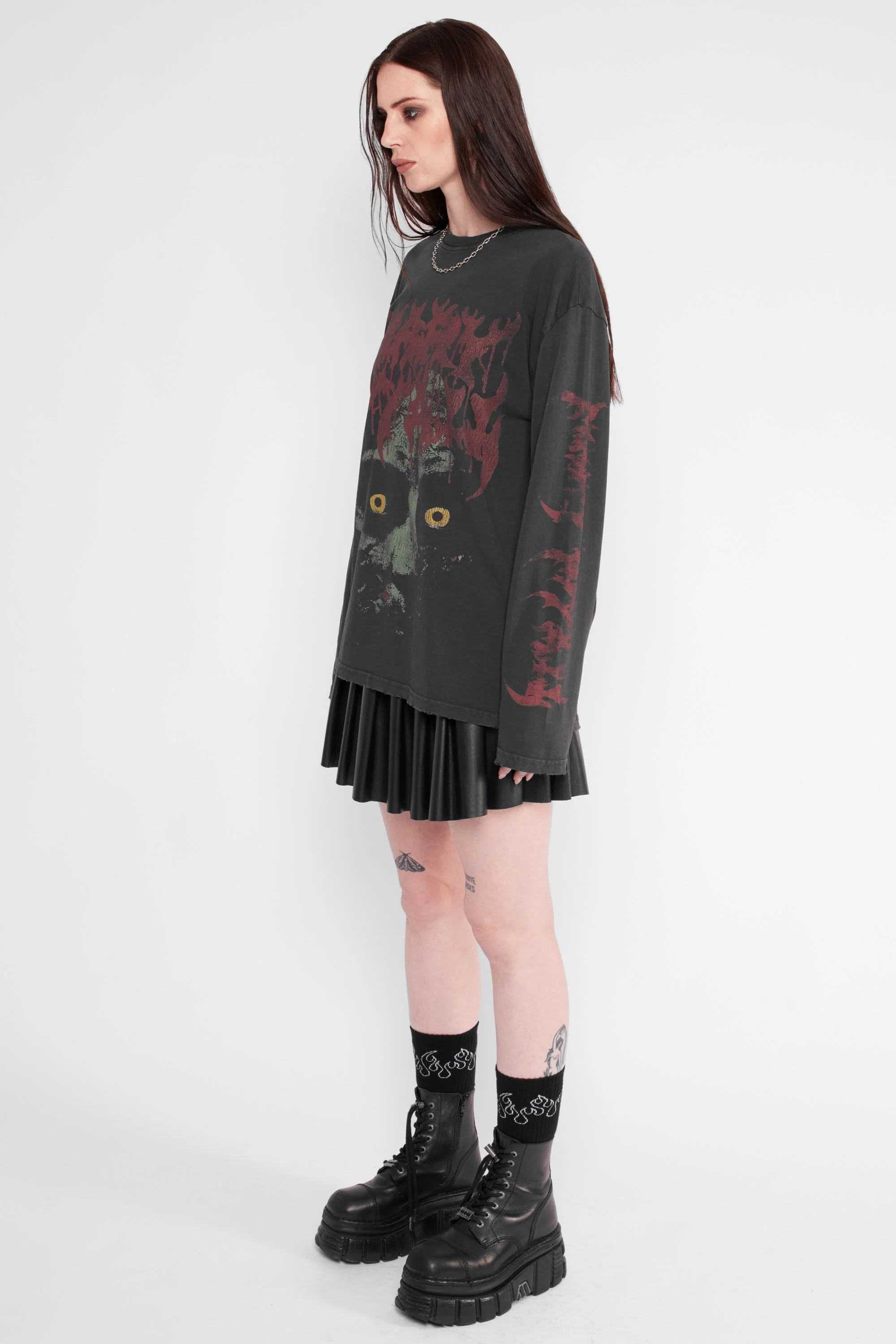Revenant Oversized Long Sleeve Tee - Image 6