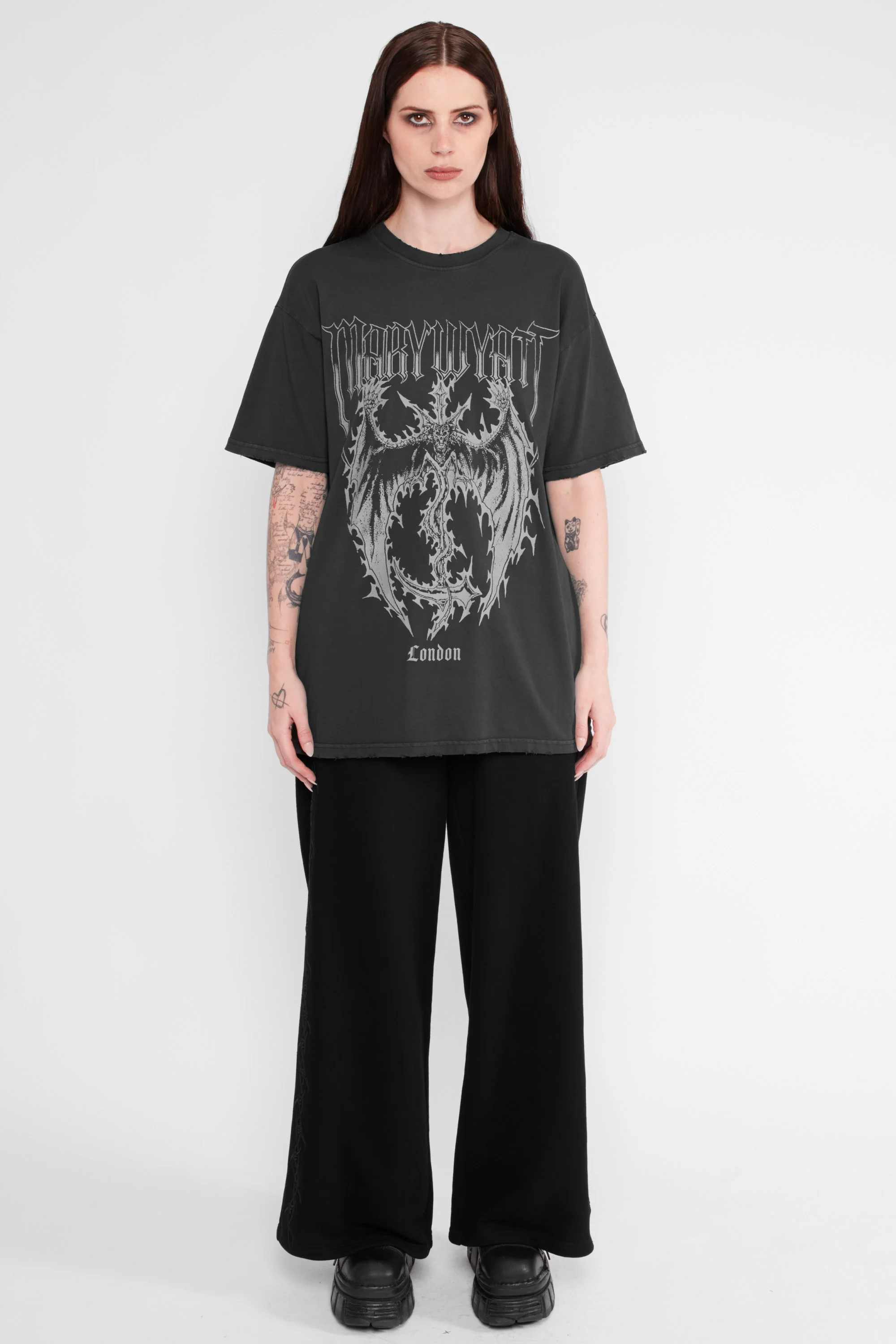 Samael Oversized Short Sleeve Tee - Image 3