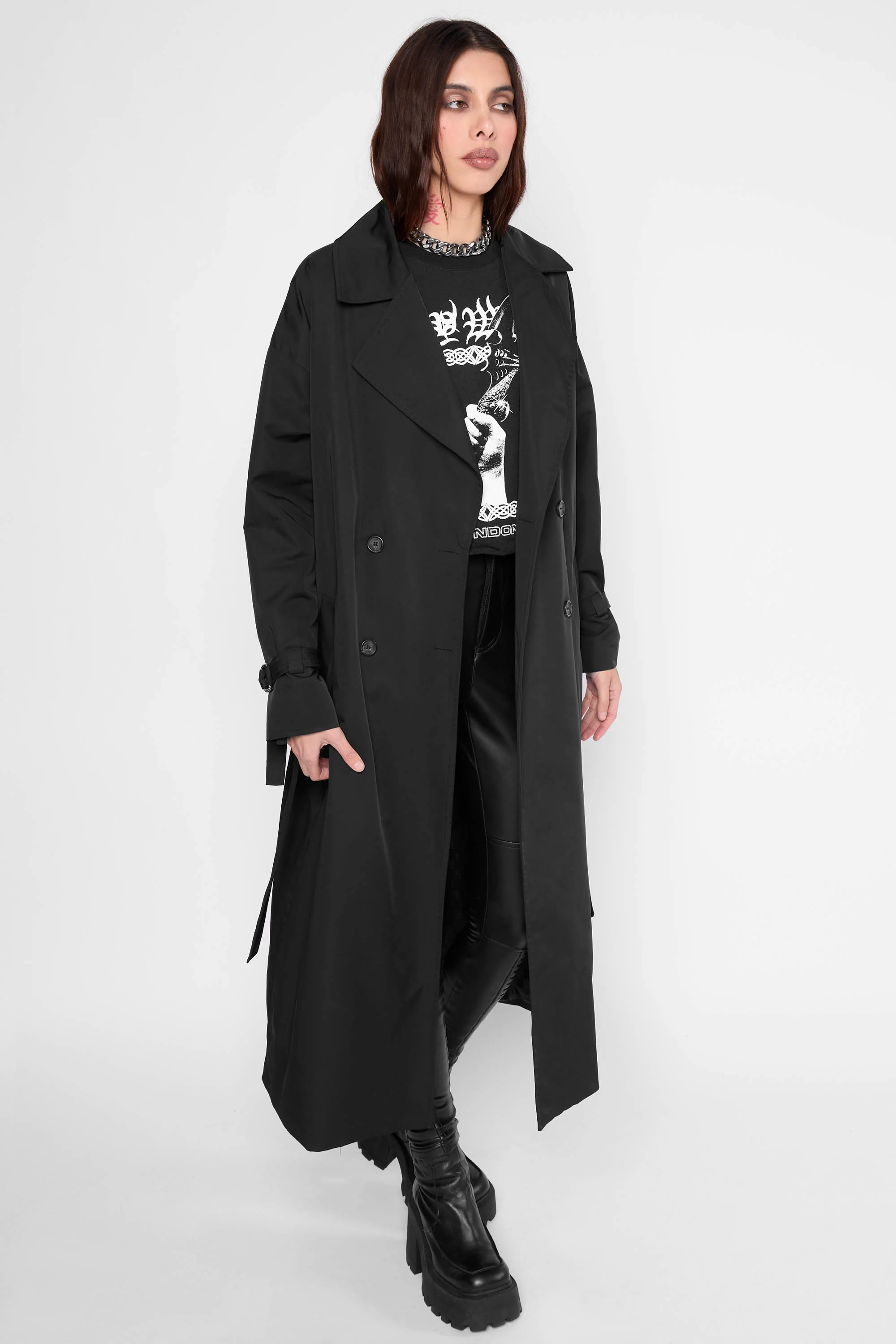 Sidney Oversized Trench Coat - Image 3