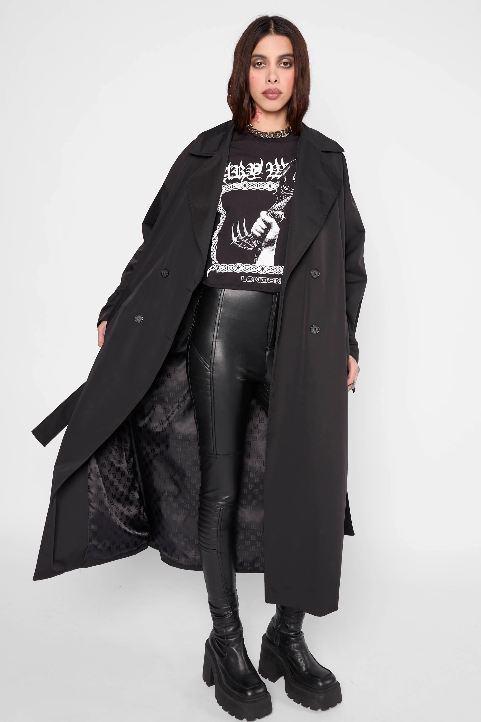 Sidney Oversized Trench Coat - Image 4