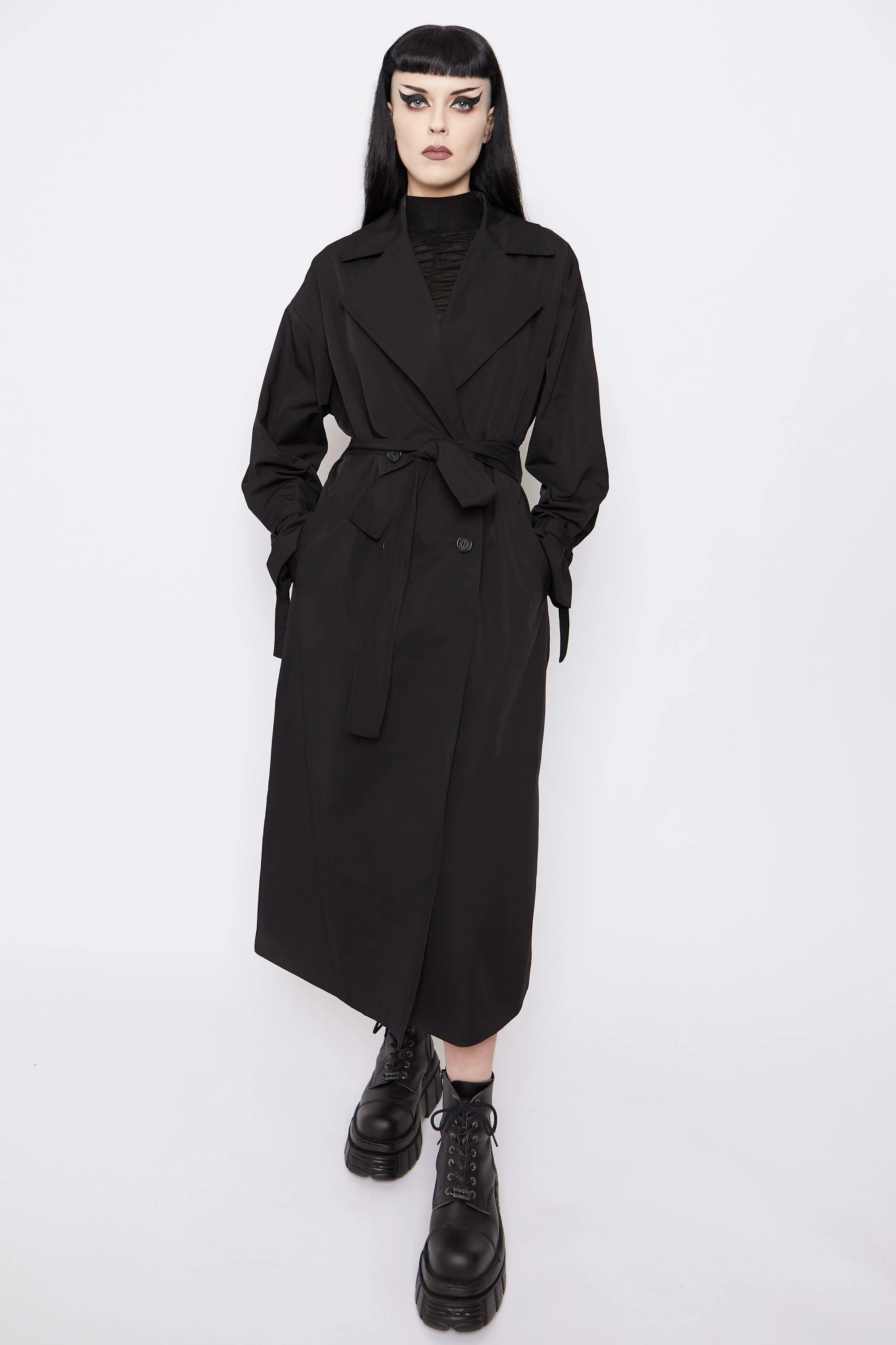 Sidney Oversized Trench Coat - Image 8