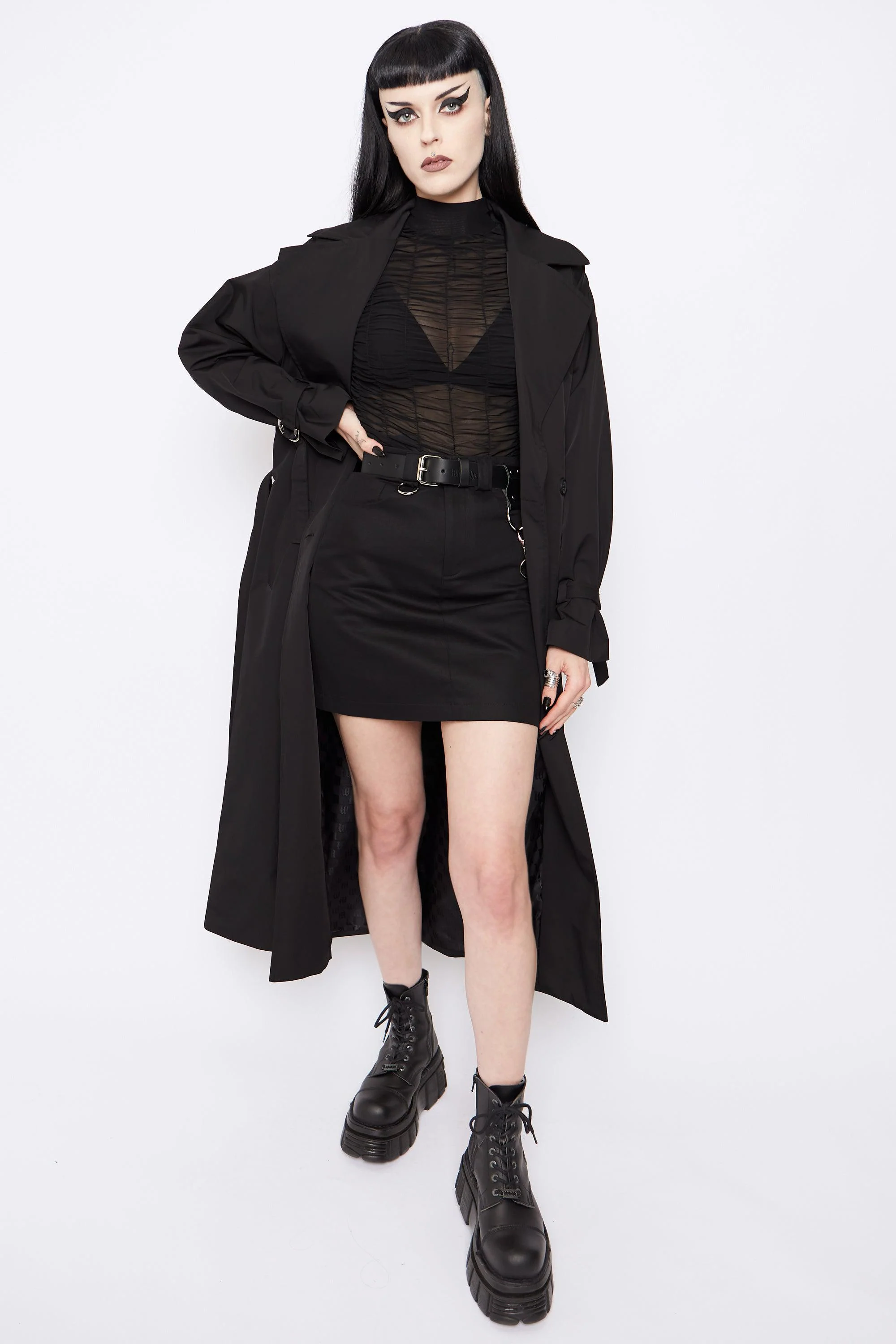 Sidney Oversized Trench Coat - Image 9