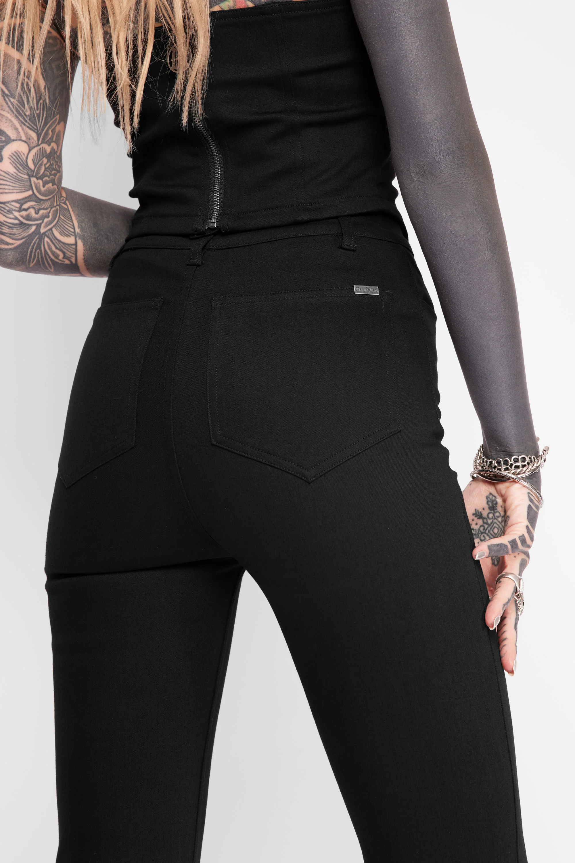Sienna Lace-Up Flares - Image 6