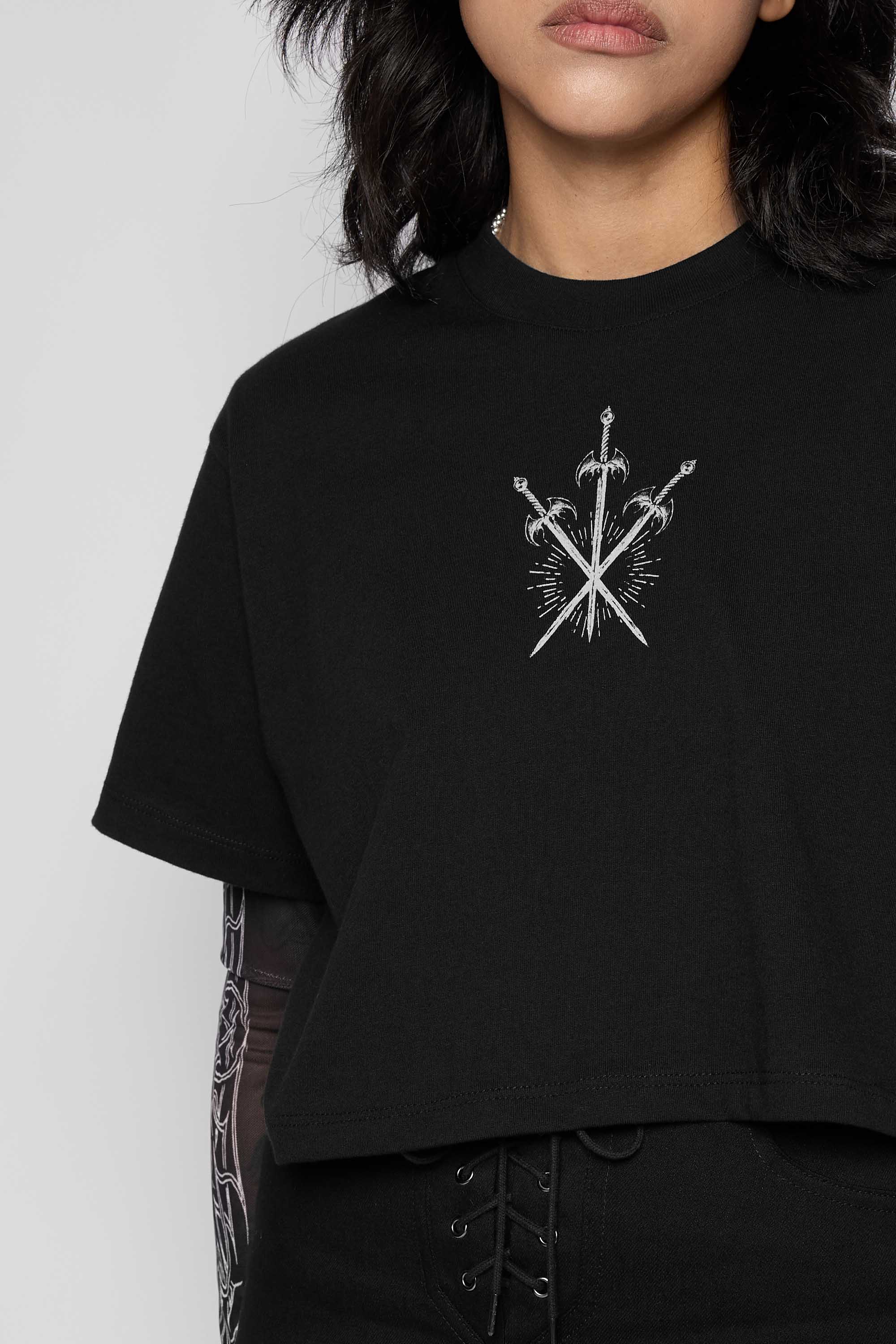 Solace Cropped Tee - Image 4