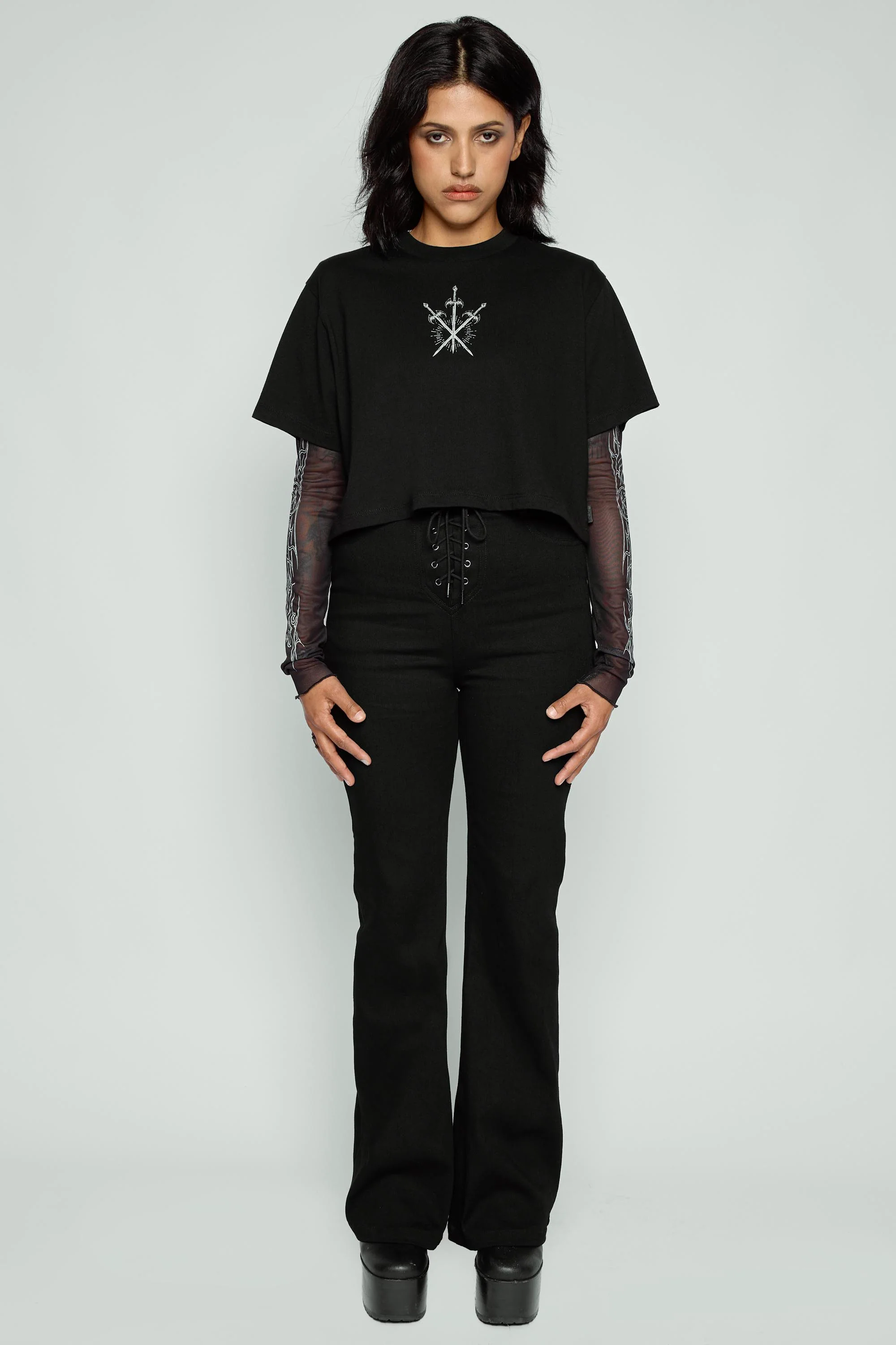 Solace Cropped Tee - Image 5
